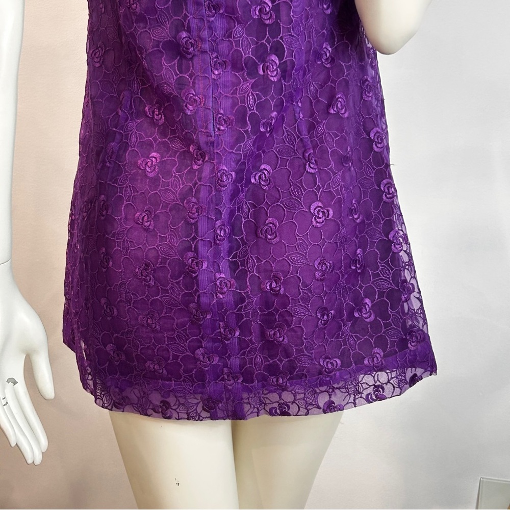 Late 60s Vintage Micro Mini Party Dress - Picture 13 of 17